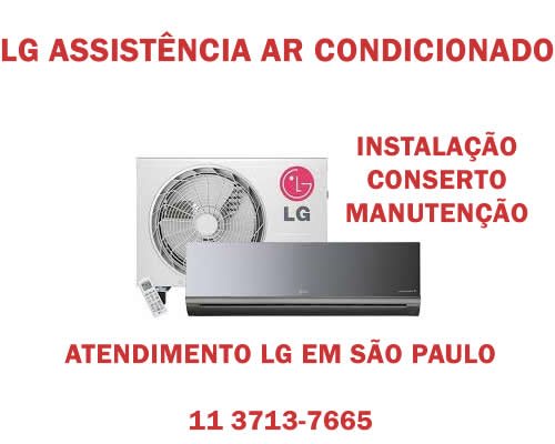 Lg assistência ar-condicionado