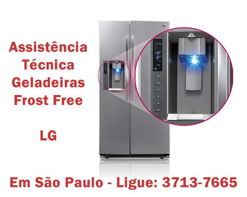 Assistência técnica geladeiras frost free Lg