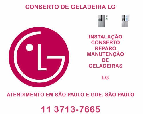 Conserto de geladeira Lg