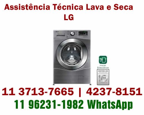 Assistência técnica lava e seca Lg